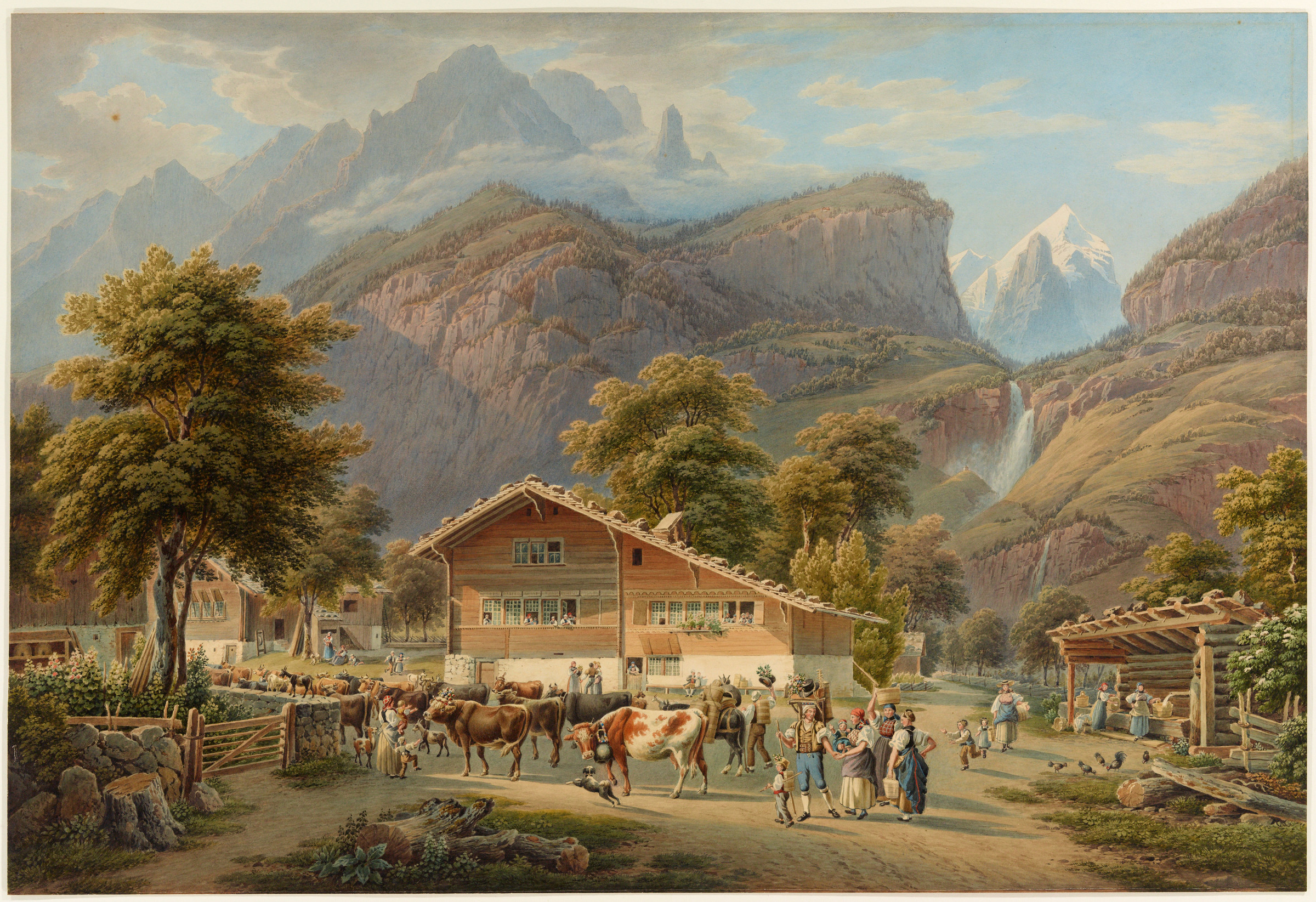 Meiringen vu du nord-est