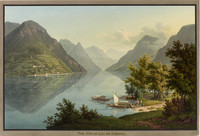 Blick von Paradiso auf den Monte Brè und Castagnola