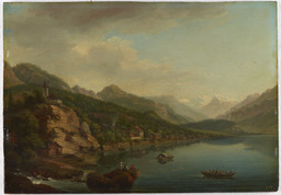 Brienz, vue d'ensemble de l'ouest